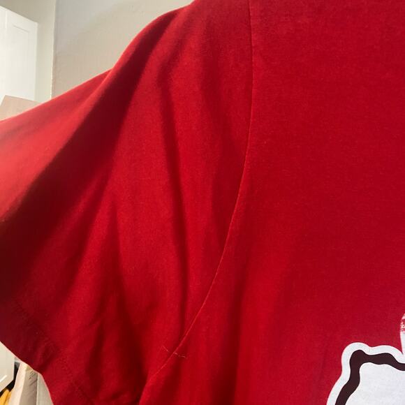 Kansas City Chiefs Womens V-Neck Shirt Patrick Mahomes #15 Super Bowl NFL Red 3X - Picture 5 of 5